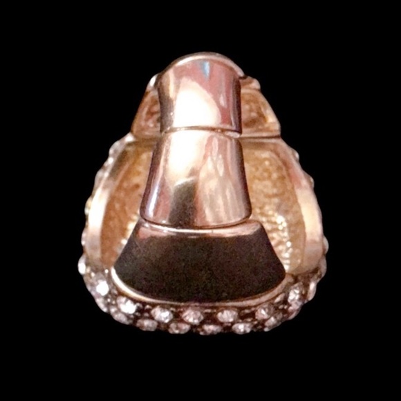 Vintage Custom Adjustable Gold Ring - Picture 7 of 9